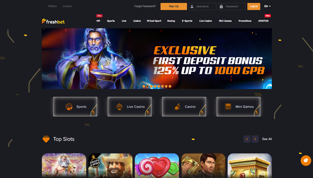 FreshBet Casino 2025